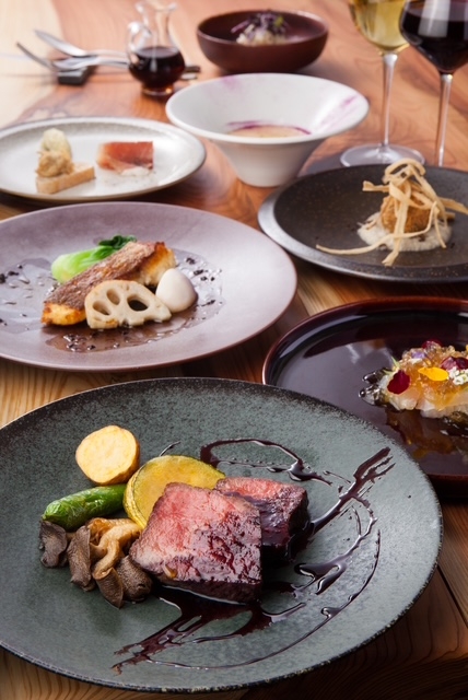 シェフが厳選した食材をふんだんに◎