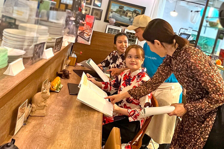 語学交換でベトナム語が身につくかも♪