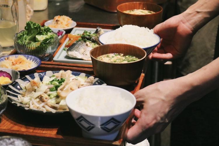 お昼の定食です