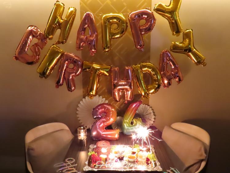 誕生日・記念日のお祝いを盛り上げたい方