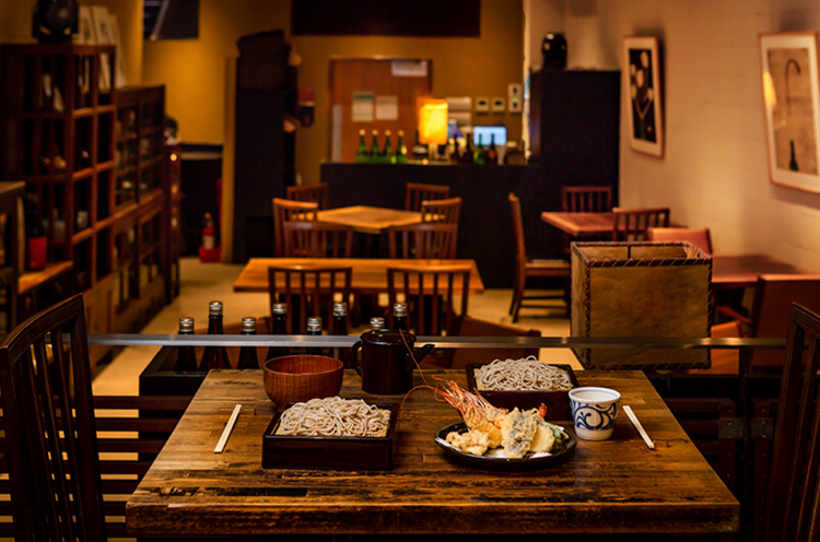 ジャズが流れる落ち着いた空間