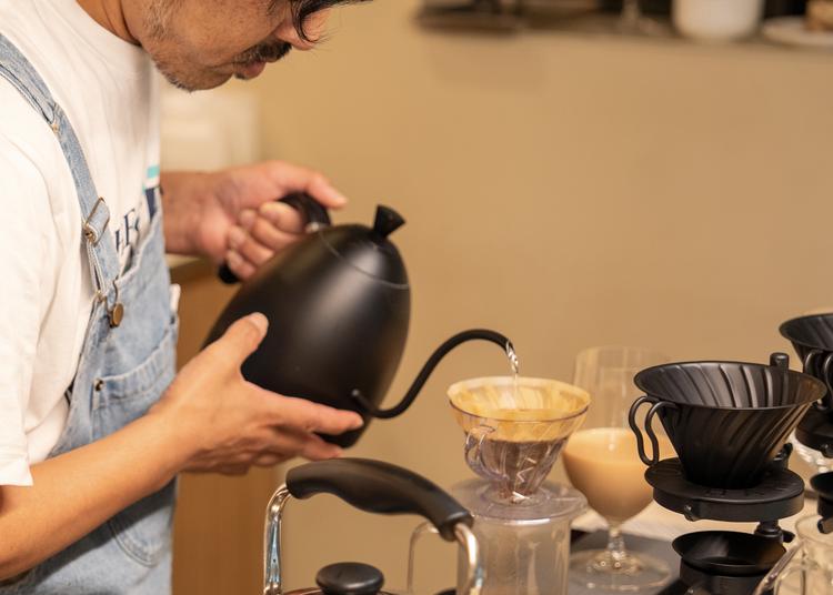 バリスタの知識も身に付く！