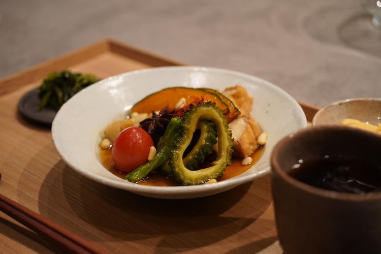 見た目も涼やかな夏メニュー！