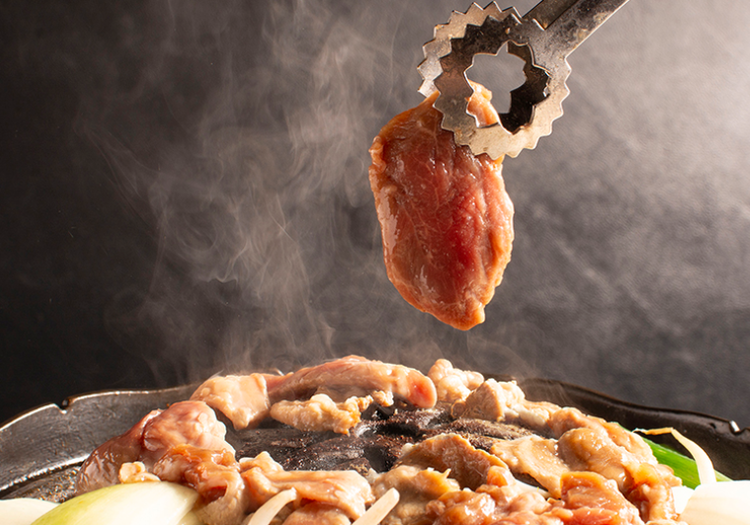 ジンギスカンを楽しんでもらいましょう♪