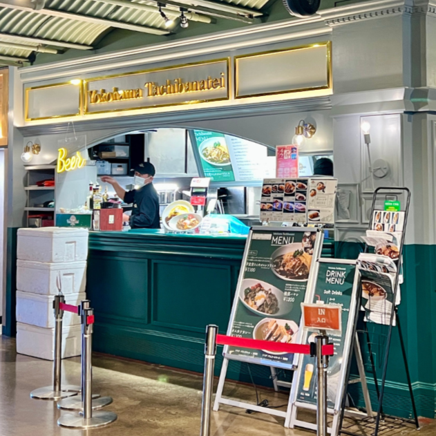 赤レンガ倉庫内で大人気！