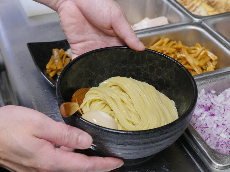 ご提供するメニューはつけ麺のみ
