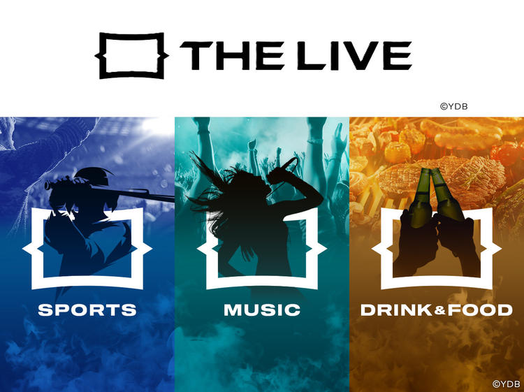 「THE LIVE」施設ロゴ