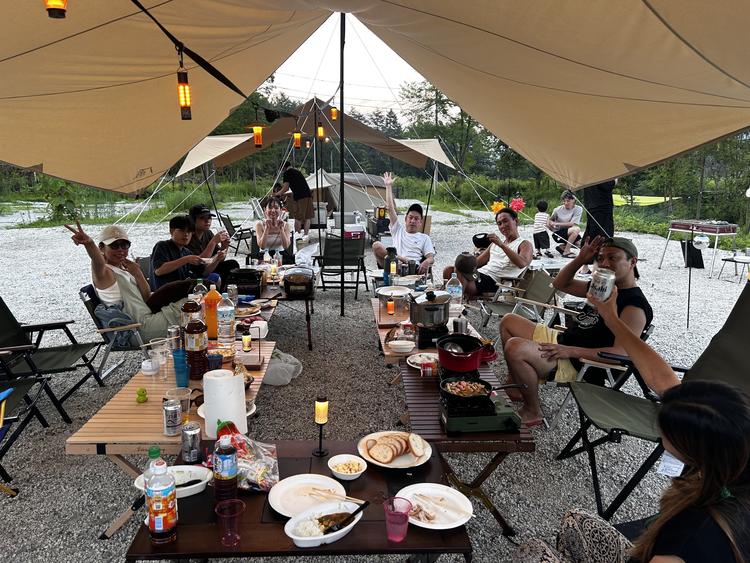 キャンプ部あります☆