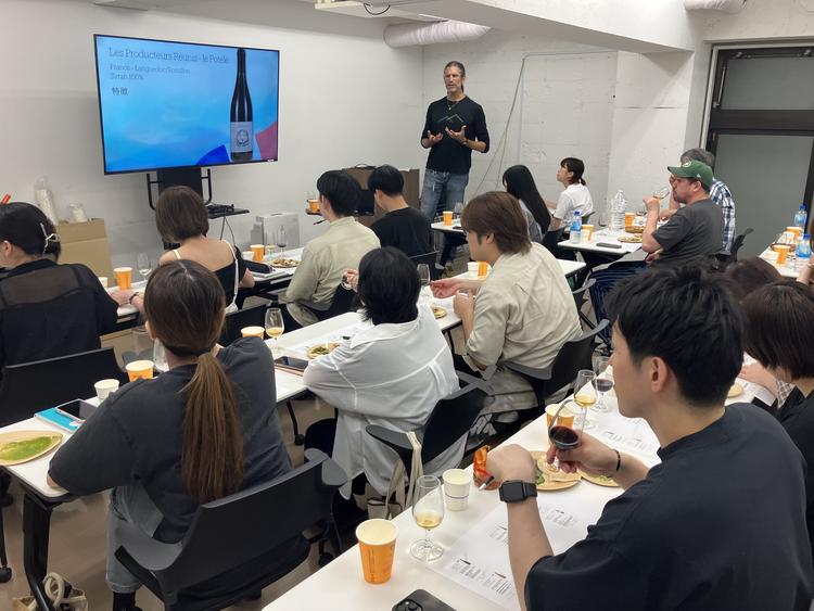 ワインセミナーの様子