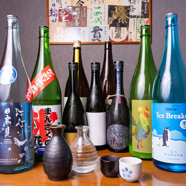 多数のお酒も取り揃えています