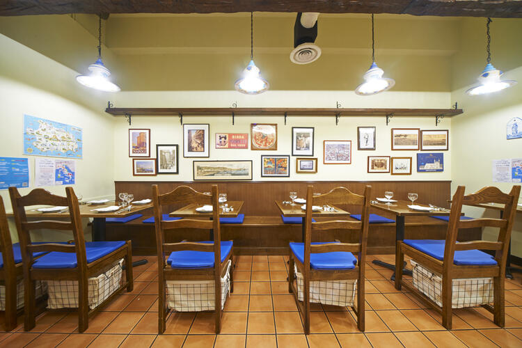 店舗を一歩入れば南イタリアです