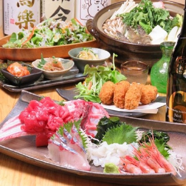 築地で毎日仕入れる鮮魚が自慢！