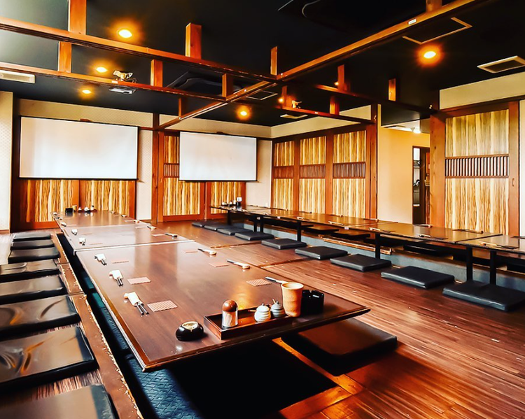 団体様最大80名様収容