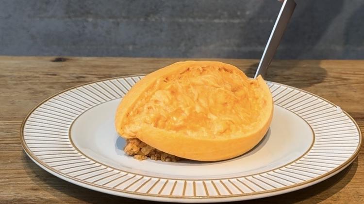 3分で仕上げるトロトロオムライスが名物！