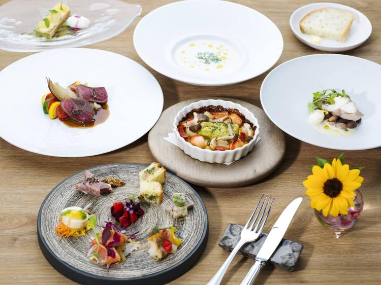 素材の味を最大限に引き出したコース料理