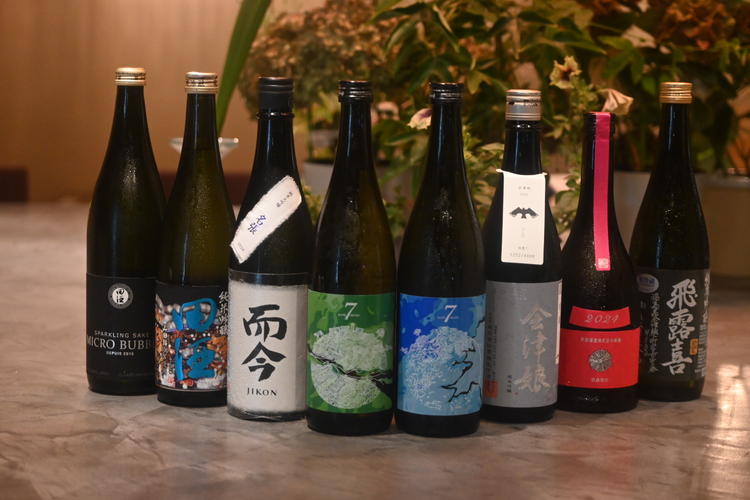 日本酒も充実勉強出来ます