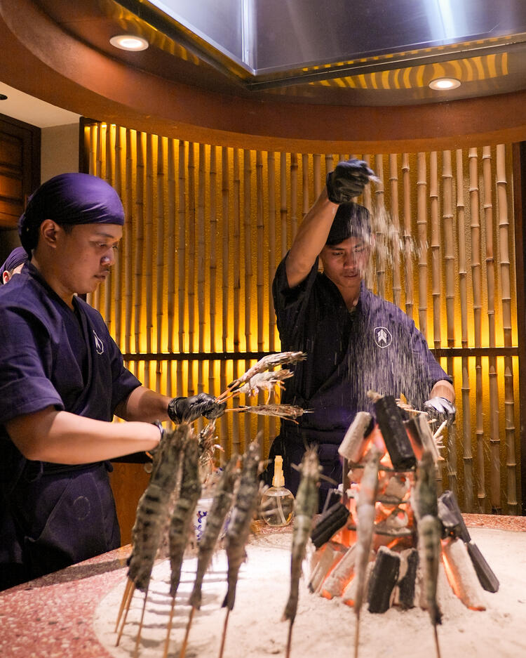 調理スキルを、現地スタッフへ伝授！