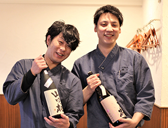 店主は利き酒師と野菜ソムリエの有資格者