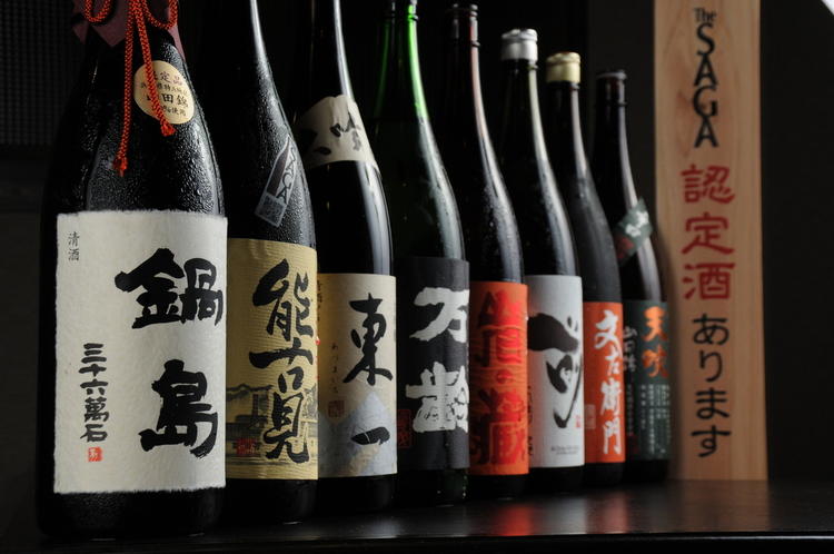 日本酒も多数ご提供しています！