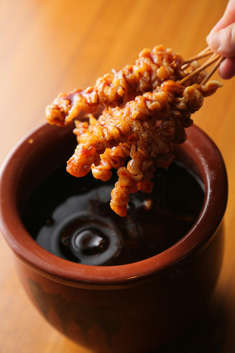 酒場のやみつき とり皮棒