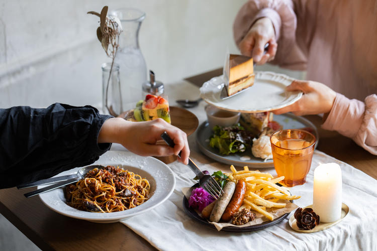 食を愉しむことを忘れません！