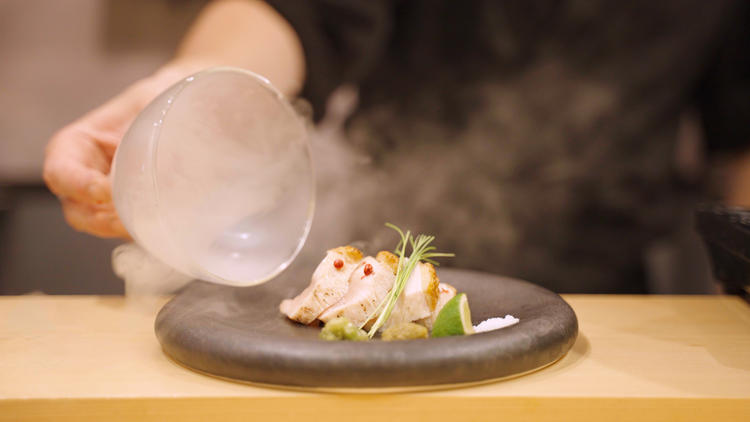 こだわりの料理でお客様をおもてなし。