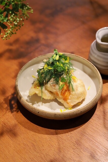 独創的な天ぷらメニューも◎