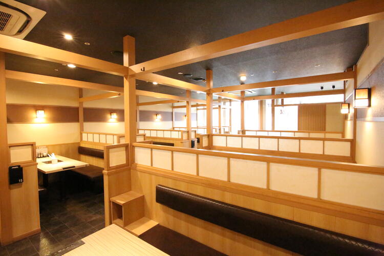 広々した清潔感のある店内★