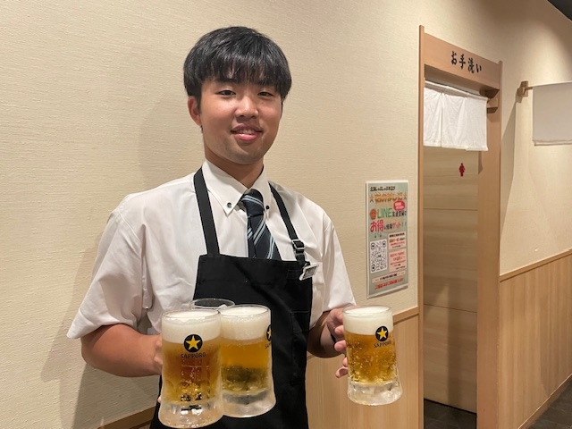 飲食店未経験者も大歓迎！
