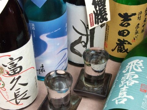 お酒の品ぞろえも充実★