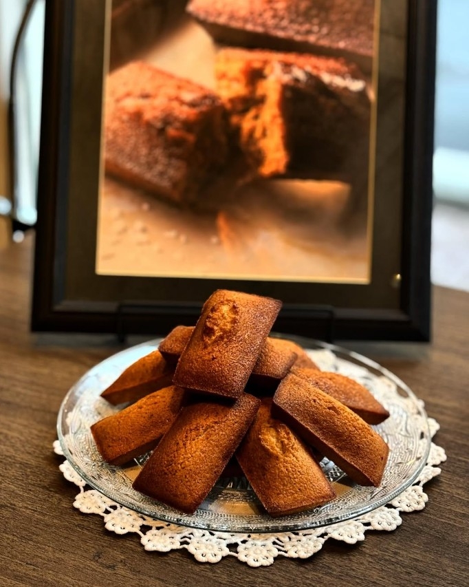 大人の味わいが魅力のフィナンシェ