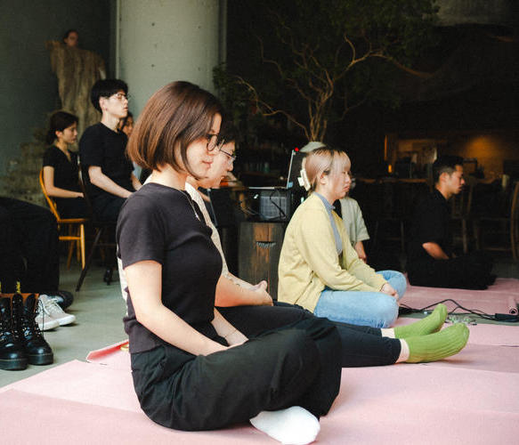 早朝の禅イベントの様子♫