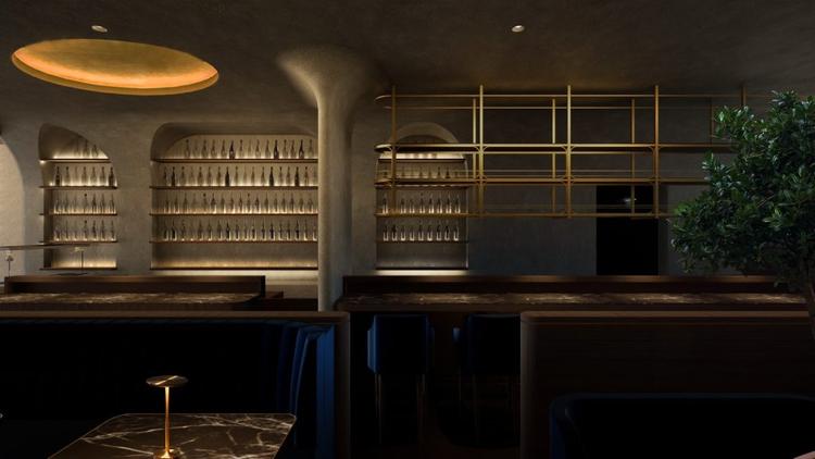 バーカウンターシート。