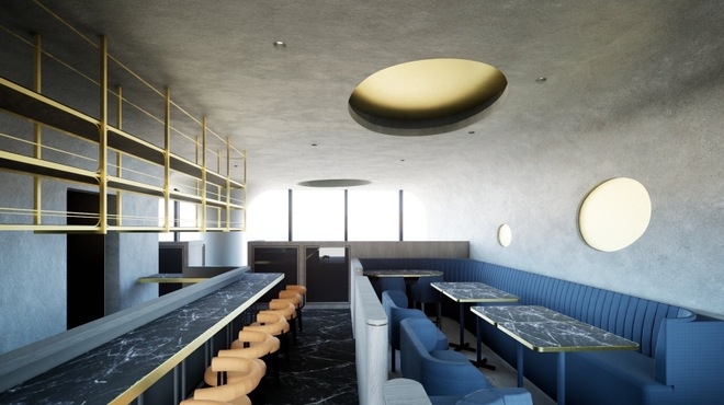 高級感あふれる内装で落ち着いたサービス