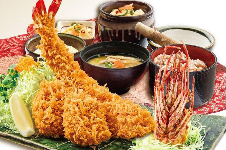 名物のジャンボ海老！