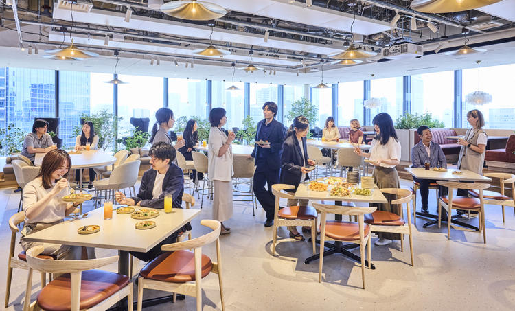 ワーカーさんが自由に使える空間