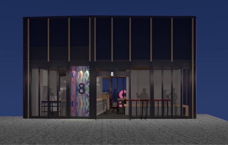 新店舗施設イメージ入り口