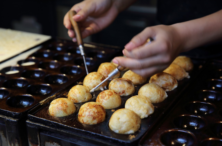 外はカリッと、中はトロトロのたこ焼き