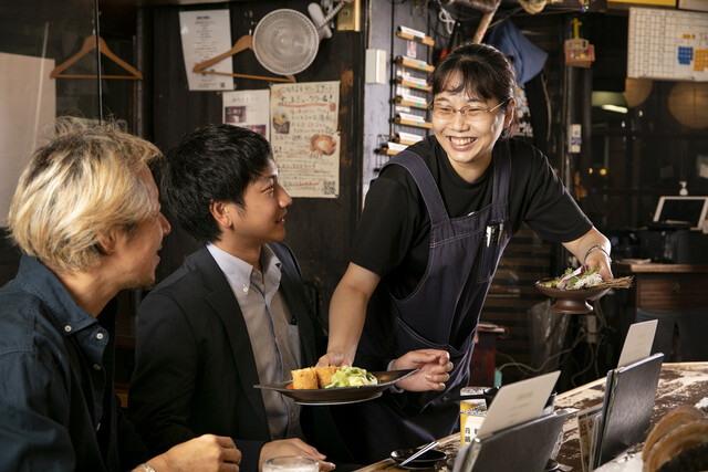 ベテランスタッフも活躍中