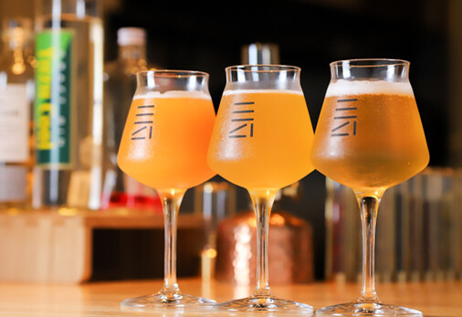 国産クラフトビールを提供