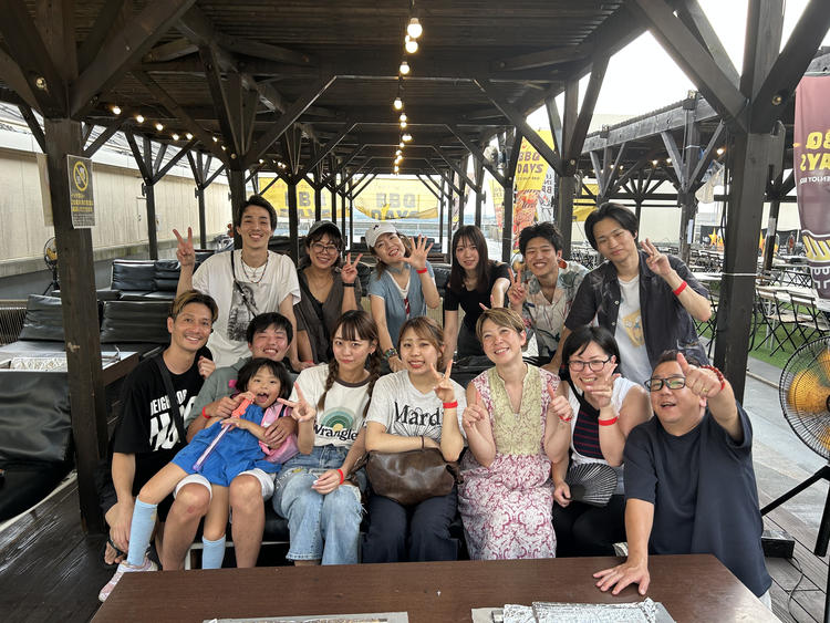 社員さんとアルバイトさんで和気あいあいと