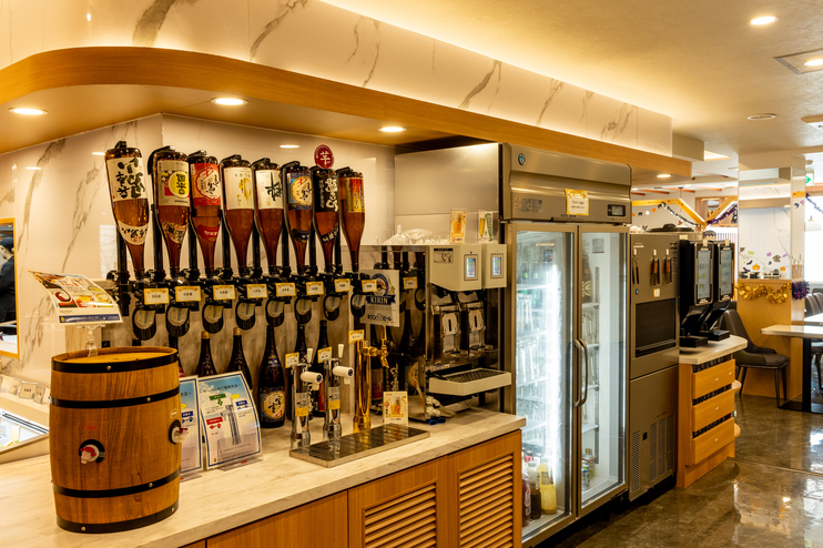 料理に合うお酒も多彩なラインナップ◎