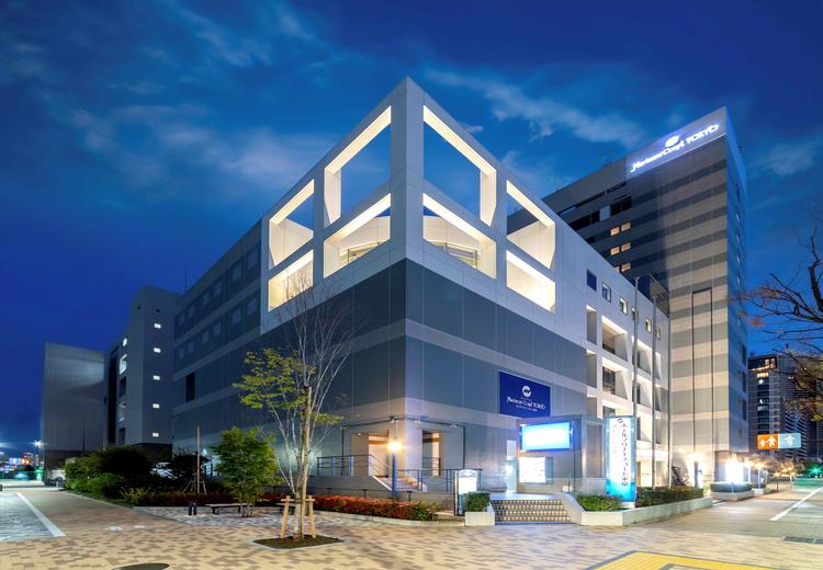 ホテルは勝どき駅A5出口から徒歩10分