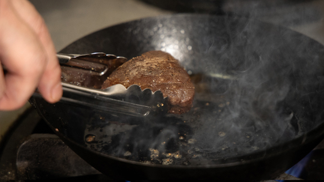 シェフこだわり。充実のフードメニュー