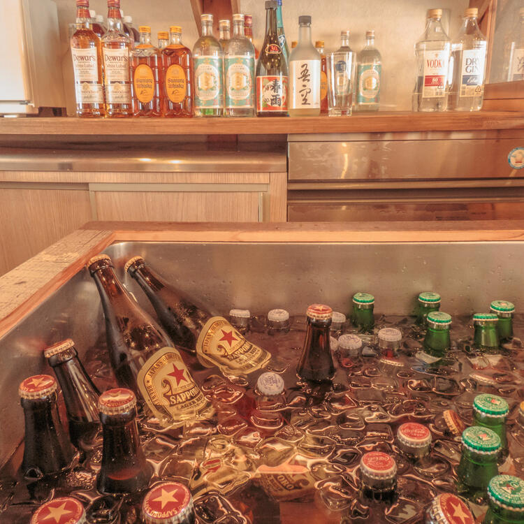 セルフ式飲み放題も好評★