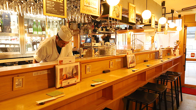 スタイリッシュな店内☆