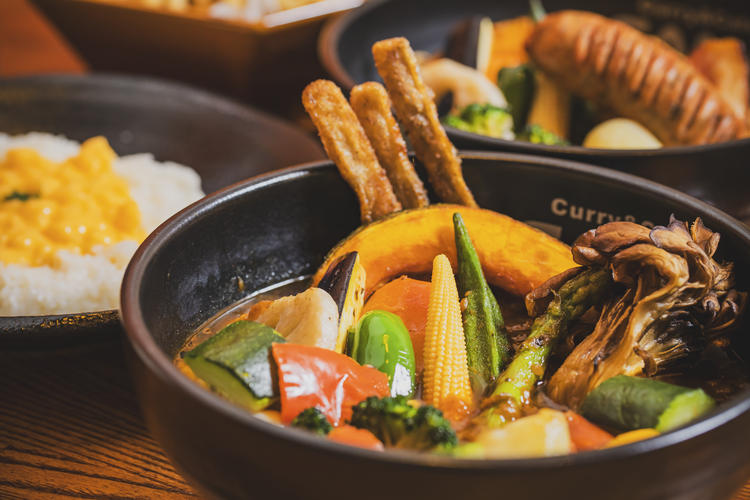 自慢のスープカレー！