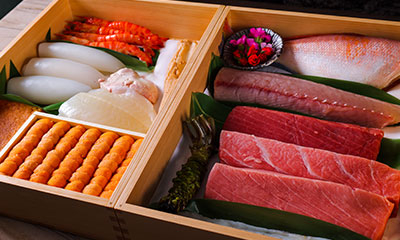 高級食材に触れられます