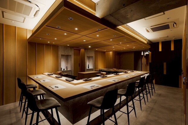 ライブ感のある店内空間