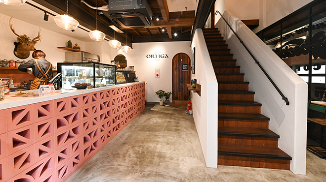 1階はアメリカ西海岸の砂漠をイメージ★